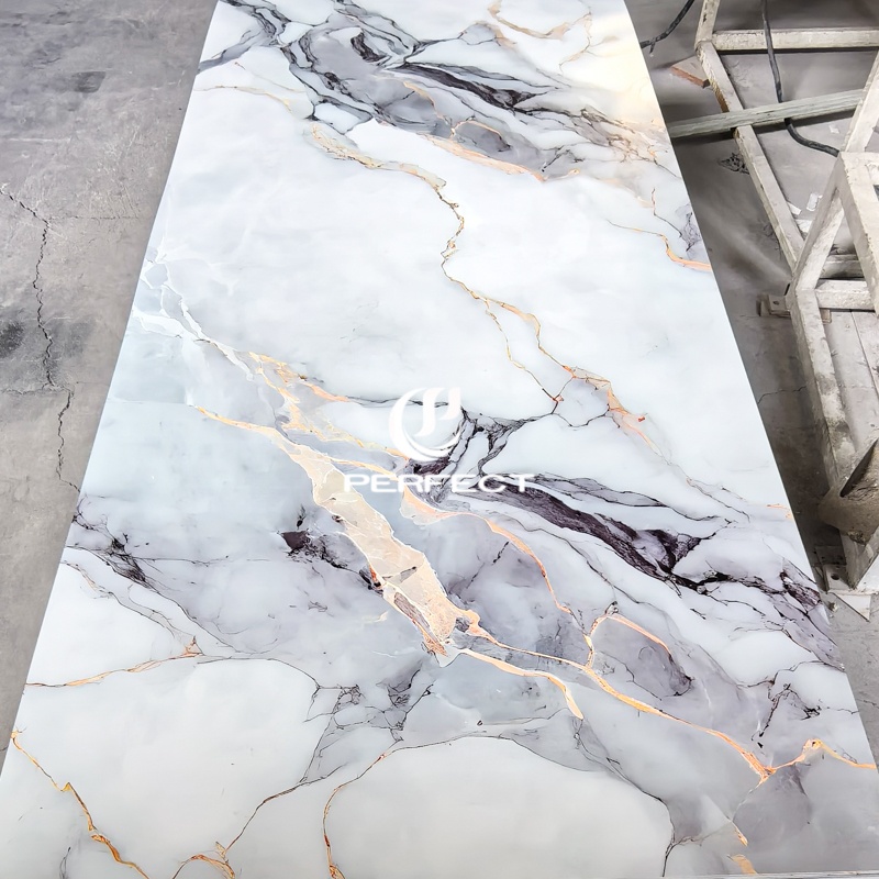 Premium Custom UV Marble Sheet | Luxury Interior Decorative Wall Panel