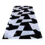 3mm High Gloss PVC Marble Sheet Waterproof Cutting Service Available for Home Decoration