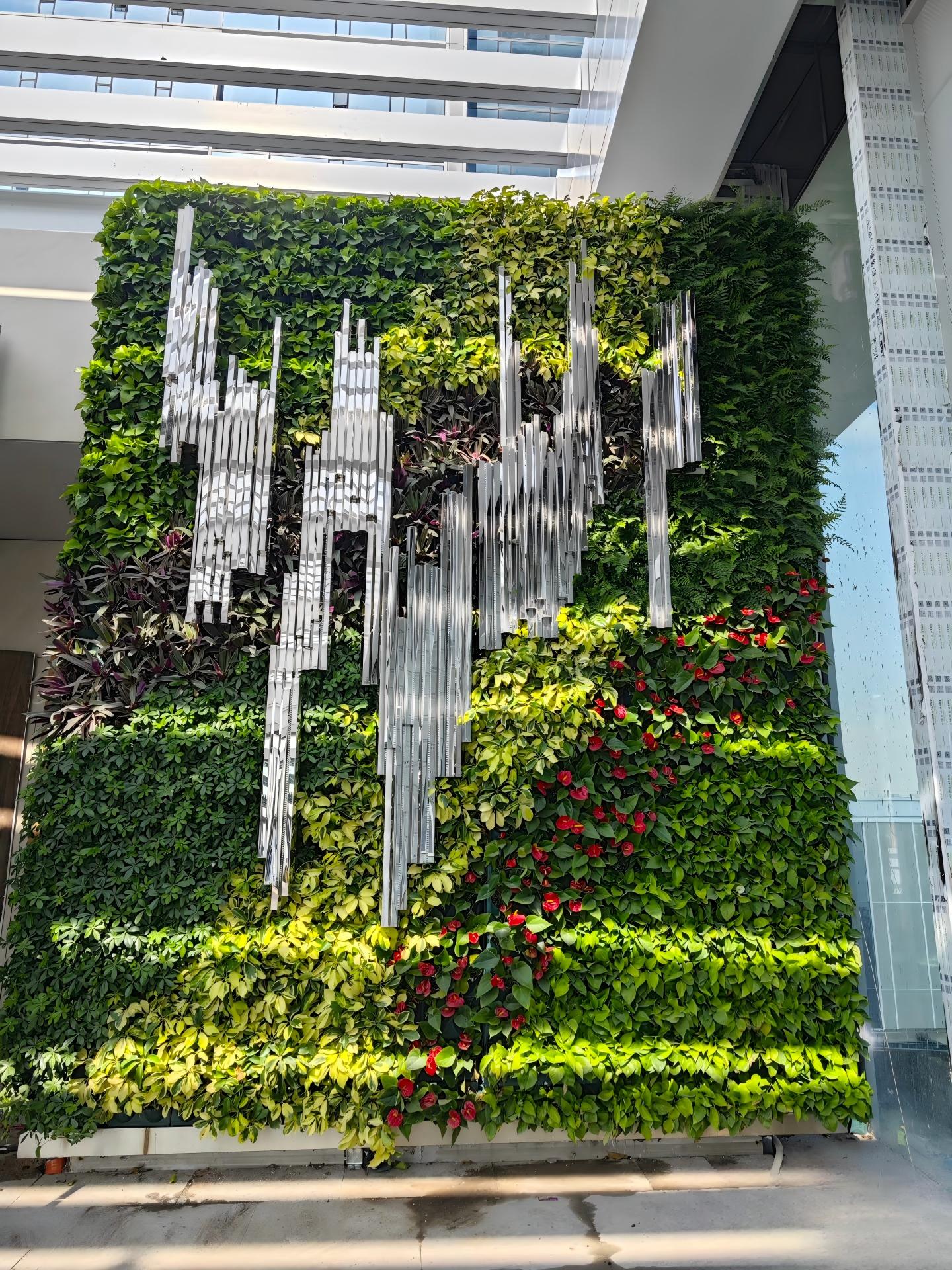 Artificial Plant Wall Solution application 8