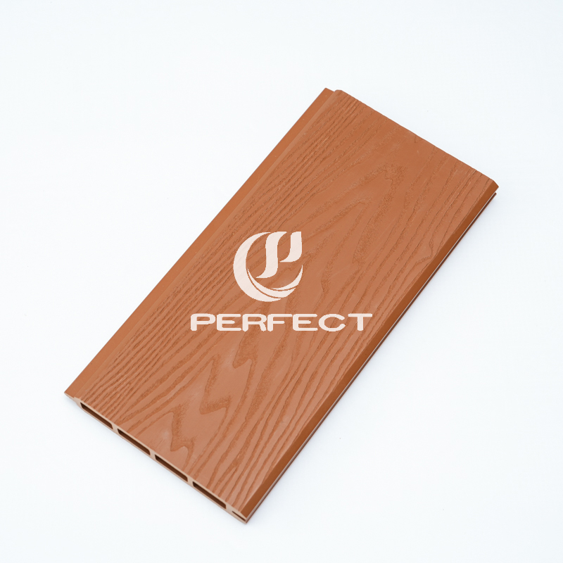 219x26mm Waterproof WPC Outdoor Wall Panels UV Resistant Exterior Cladding for Hotel Projects