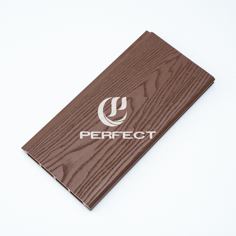 219x26mm Waterproof WPC Outdoor Wall Panels UV Resistant Exterior Cladding for Hotel Projects