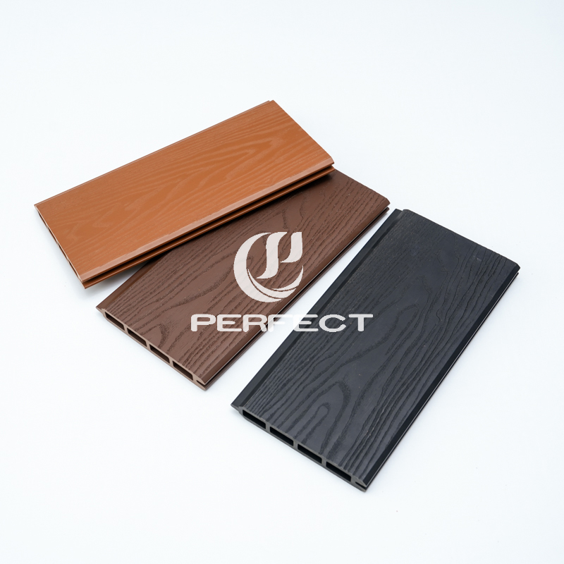219x26mm Waterproof WPC Outdoor Wall Panels UV Resistant Exterior Cladding for Hotel Projects