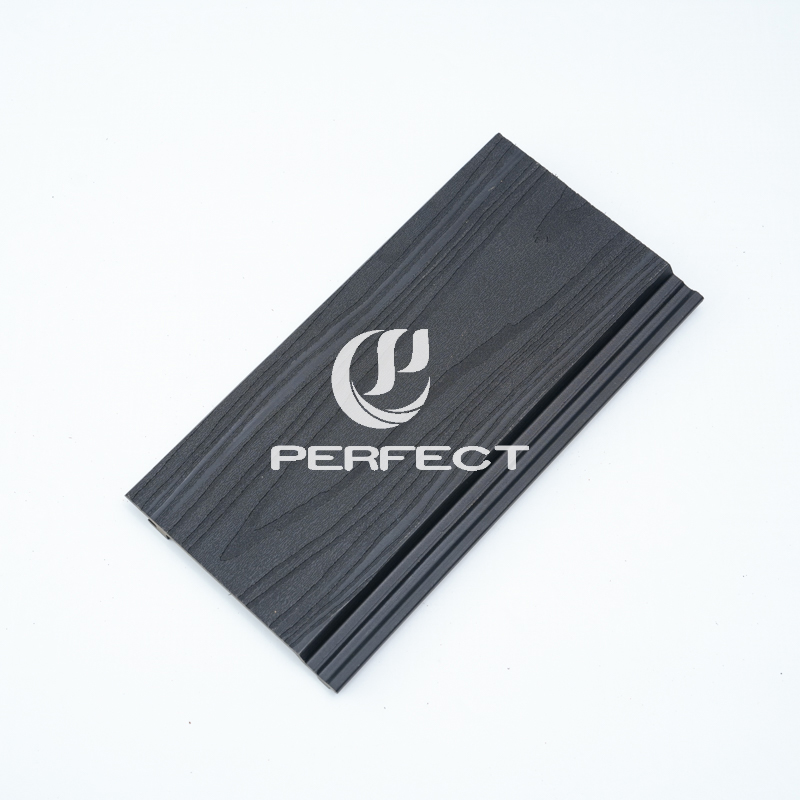 Outdoor Waterproof WPC Fluted Wall Panel PVC Co-Extrusion Board for Household Use Modern European Design Style
