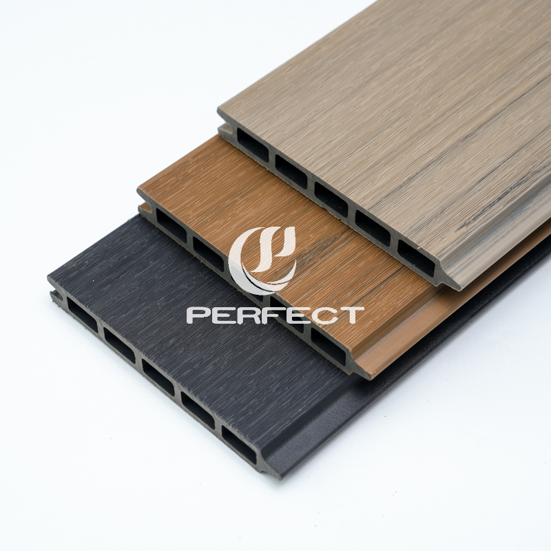 Co-extrusion Outdoor WPC Siding - Anti-fade & Long-lasting Wall Cover OPS-006