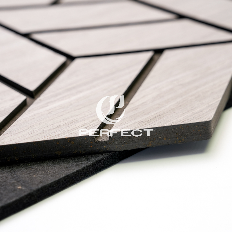 60*60cm Slat Wooden Wall Panels Acoustic