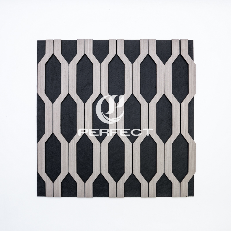 Acoustic Wall Panel | Flame Retardant Acoustic Wood Wall Panel with Fire Safety Rating AKU 013