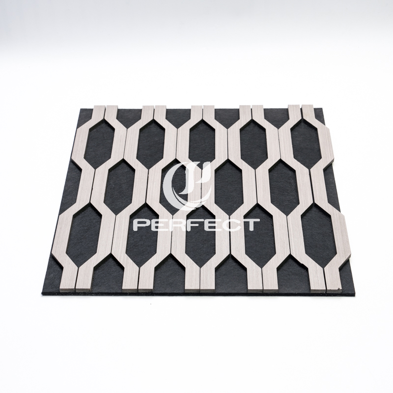 Acoustic Wall Panel | Flame Retardant Acoustic Wood Wall Panel with Fire Safety Rating AKU 013