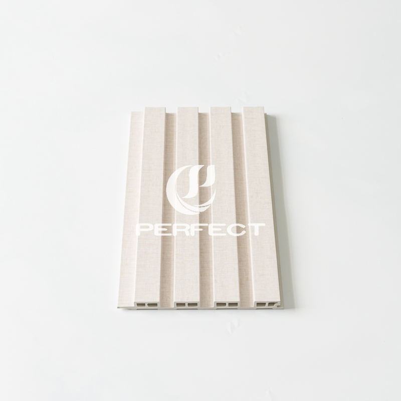 Living Room Eco-Friendly WPC Fluted Wall Panel Board Indoor & Interior Decorative PVC Wall Cladding