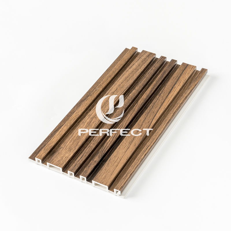 Easy Install WPC Wall Panel Waterproof 3D Vinyl Fluted Decorative for Interior