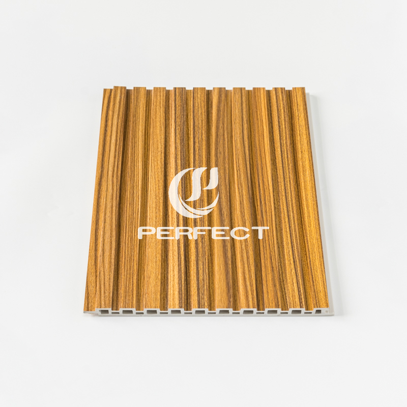 Free Sample Modern Waterproof Wpc Fluted Wall Panel for Background Wall