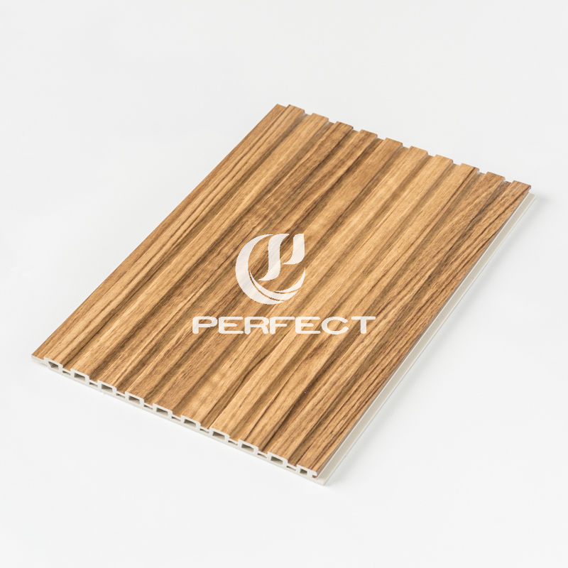 Free Sample Modern Waterproof Wpc Fluted Wall Panel for Background Wall