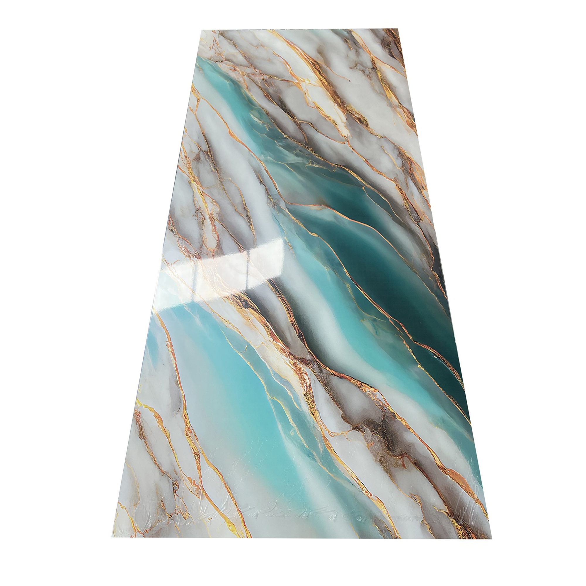4x8ft Fireproof Flexible 3D Print UV Marble Sheet Indoor Stone
