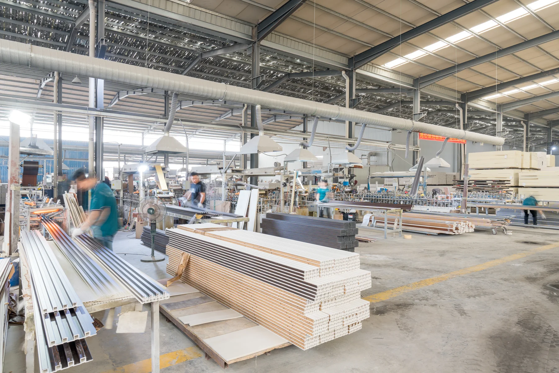 Decorative panel quality inspection