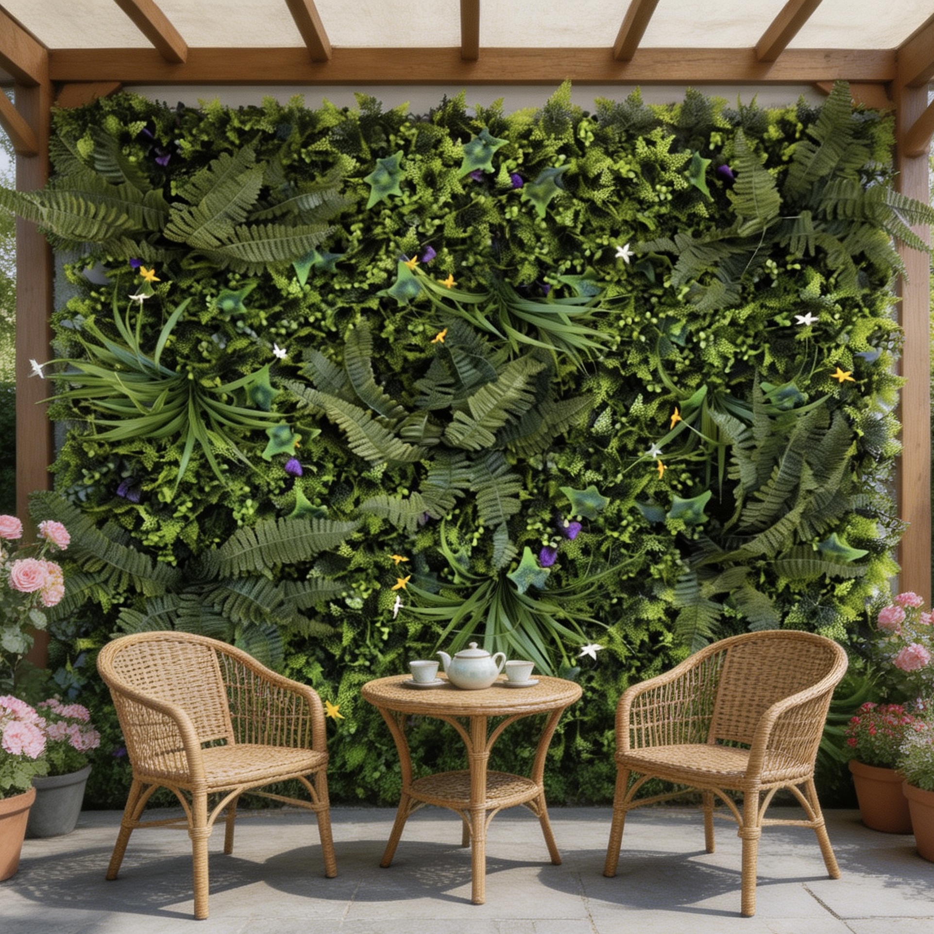 Artificial Plant Wall Solution application 9