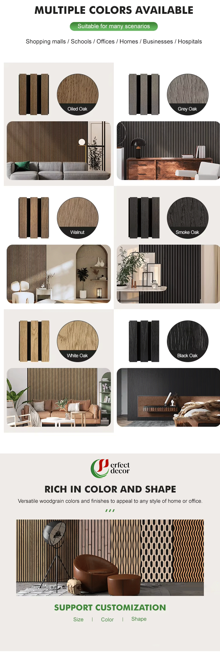 60*60cm Slat Wooden Wall Panels Acoustic product detail 1