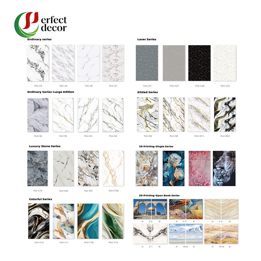 White Vein PVC Marble Sheet | Luxury Marble-Look Wall Sheet for Interior Decoration