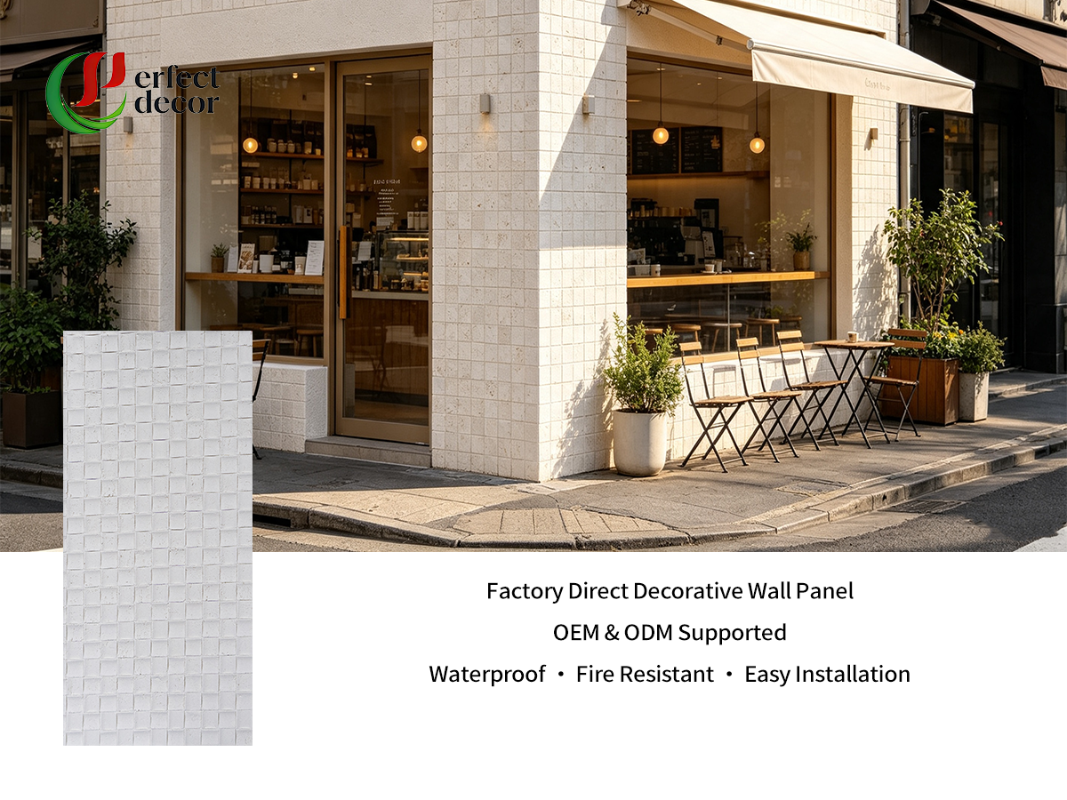 Lightweight Flexible Stone Wall Panel for Easy Installation