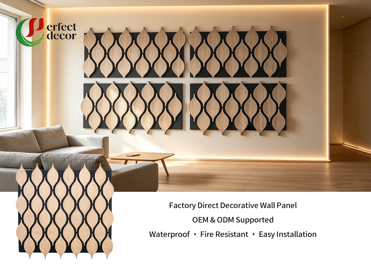 Sound Absorbing Acoustic Wall Panel for Interior Spaces
