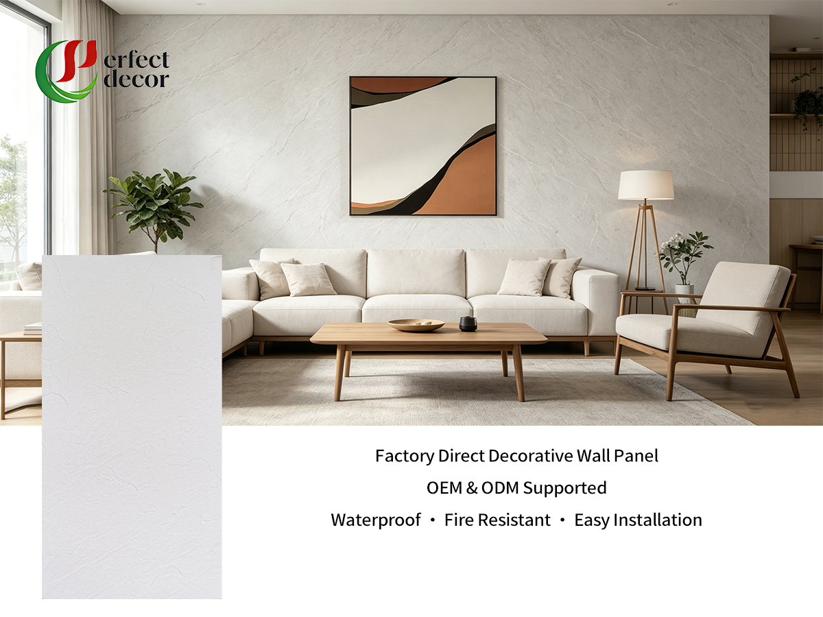 Flexible Stone Panel For Residential Living Room Interior Decoration