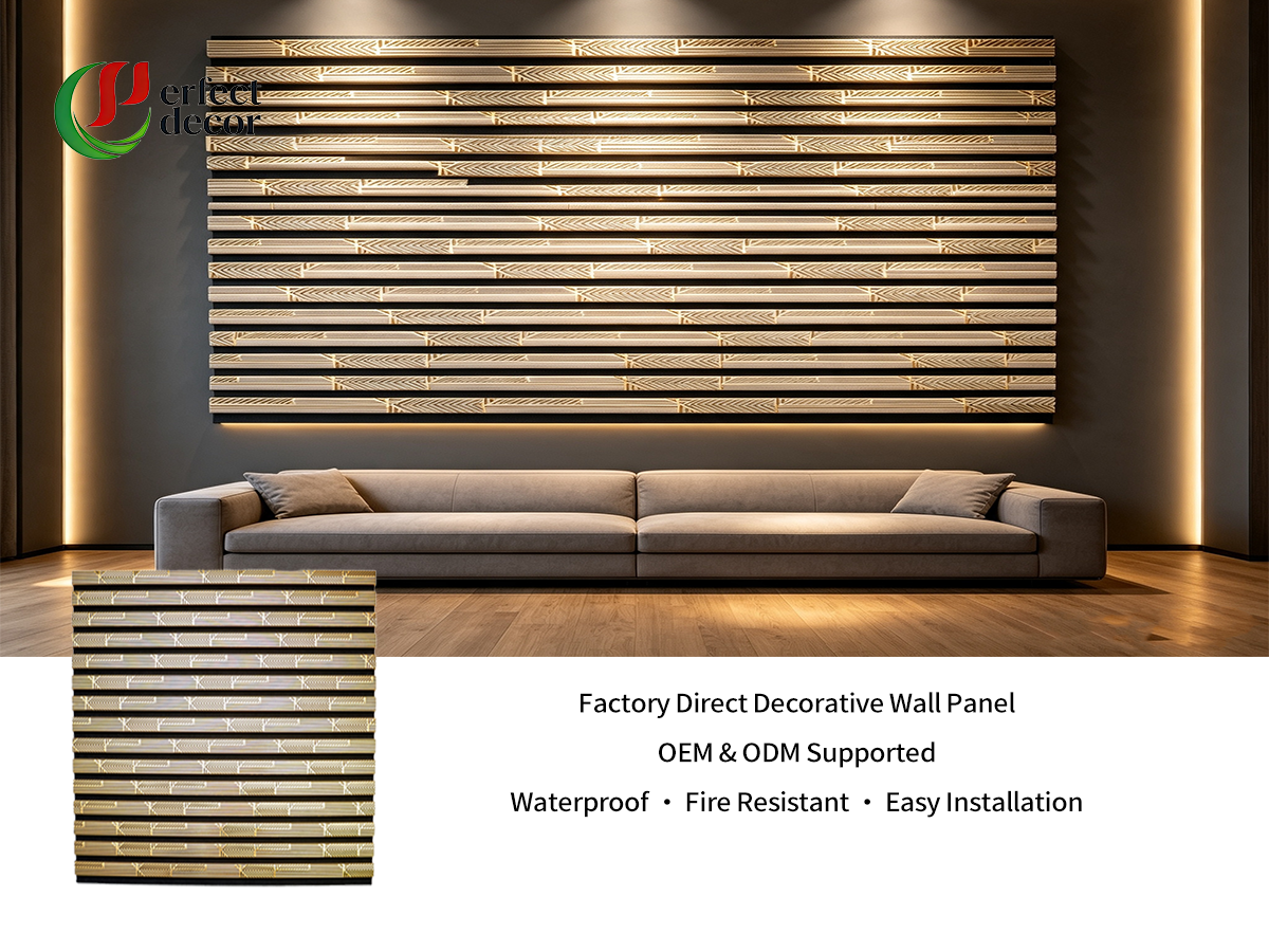 Wholesale Customizable Acoustic Wall Panel Sound Absorption Noise‑Reducing Decorative Wall Panel