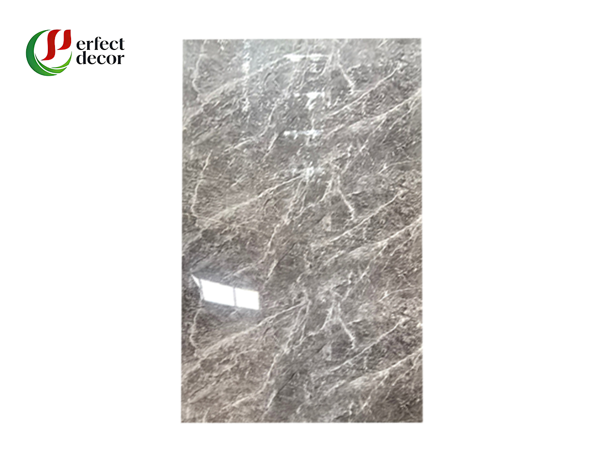 Light grey PVC marble sheet