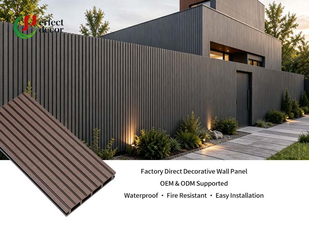 Weatherproof Outdoor WPC Wall Cladding for Residential & Commercial Projects