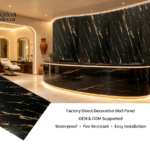 PVC Marble Sheet | Waterproof UV High Gloss Wall Panel for Hotel & Commercial Project Wholesale